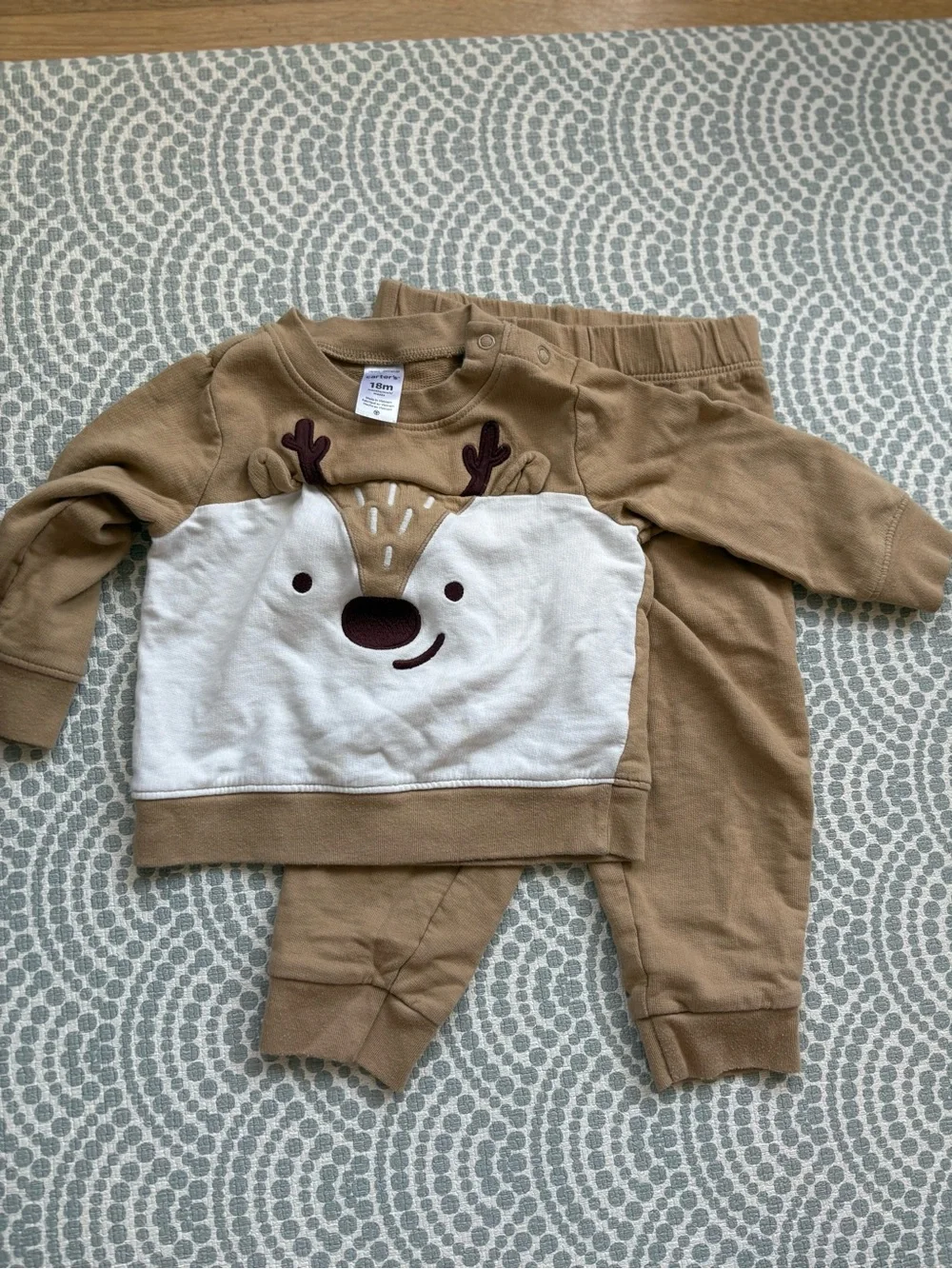 Carter’s Reindeer Sweatsuit